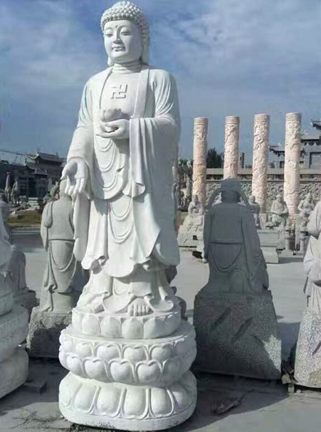 宗教人物之如来佛祖石雕像图片